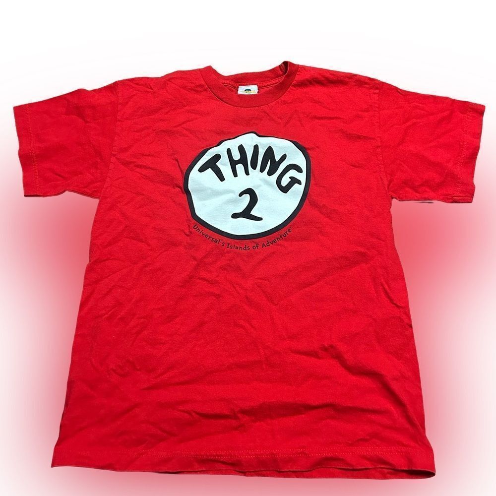 Vintage Universal Orlando Kids Dr. Seuss Thing 2 T-shirt